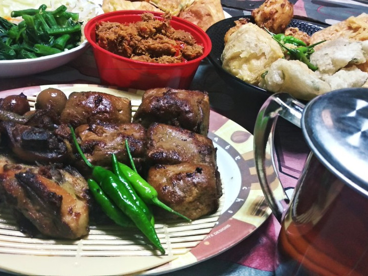 Resep Bacem ayam tahu telur yang Bisa Manjain Lidah