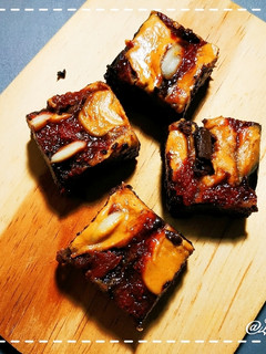 Foto resep Brownies Selai Kacang dan Strawberry (tanpa telur dan susu)