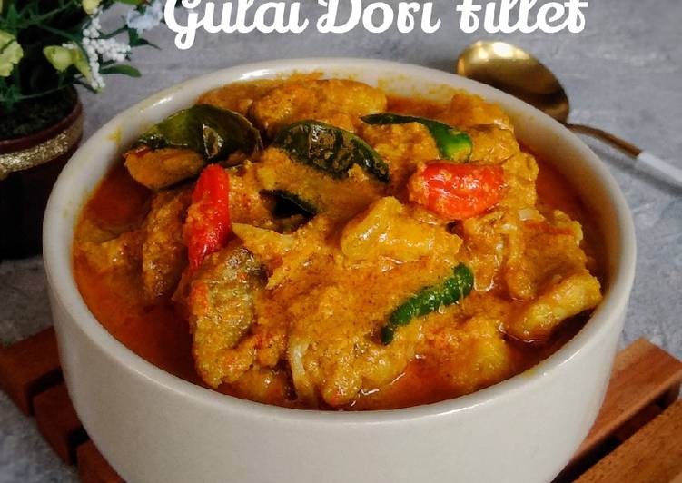 Masakan Unik Gulai dori fillet Nikmat Lezat