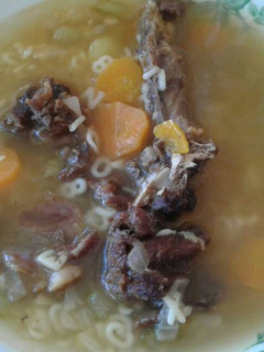 Una foto de Sopa de charque o carne seca