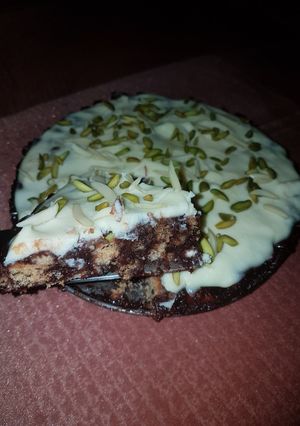 عکسی از دستور کیک یخچالی با طعم خاص