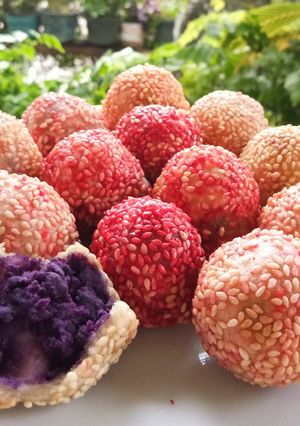 Foto resep Onde-Onde Ubi Ungu