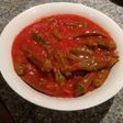 Egyptian/Lebanese Okra (Bamia) Vegan/Vegetarian