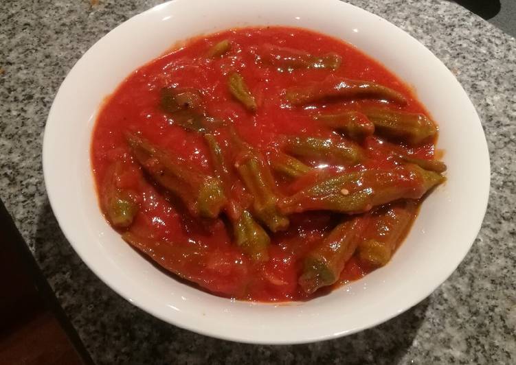 Easy Way to Prepare Perfect Egyptian/Lebanese Okra (Bamia) Vegan/Vegetarian