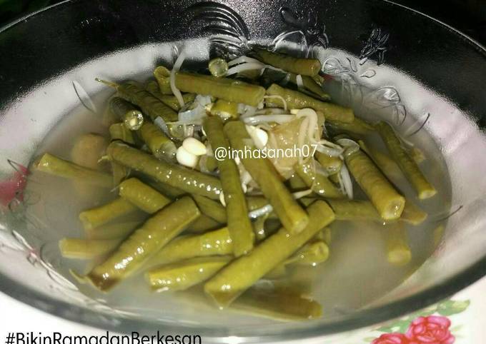 Sayur Asem Kacang Simple #BikinRamadanBerkesan