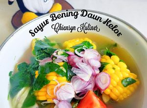 Foto resep Sayur Bening Daun Kelor