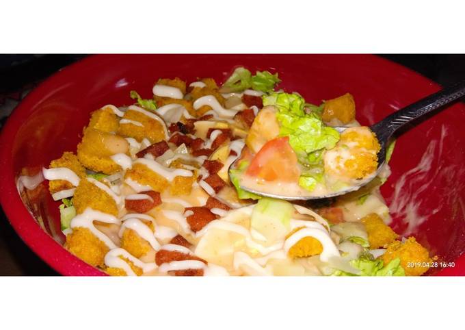 Salad Sayuran Saus Keju