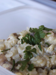 Una foto de Risotto vegano rápido