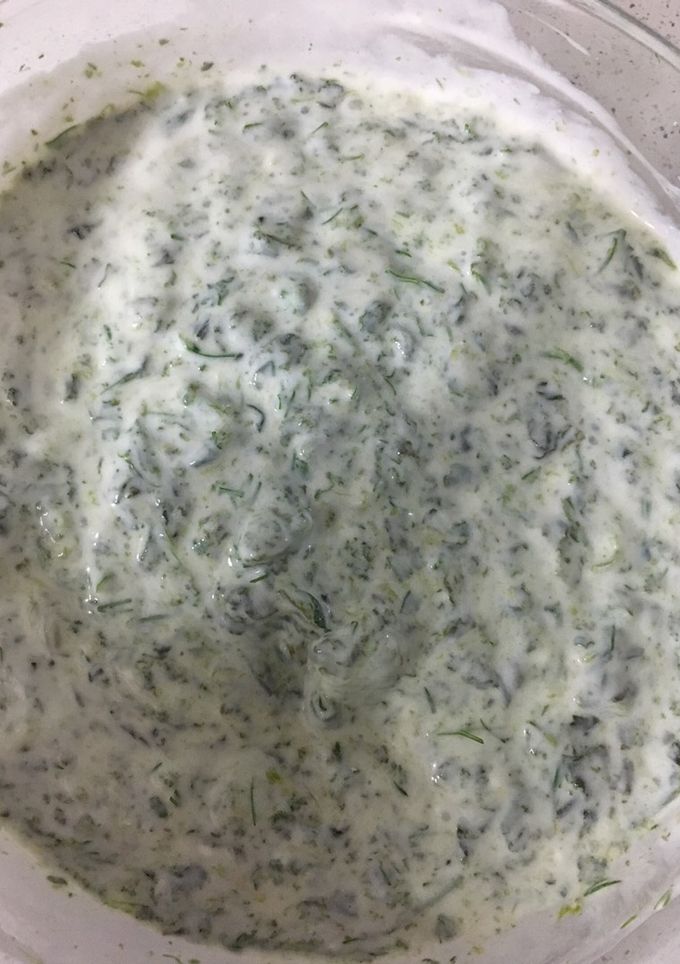 عکسی از دستور بورانی اسفناج