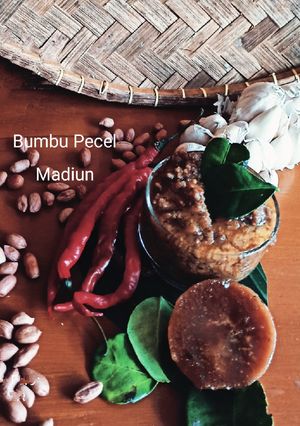 Foto resep Bumbu Pecel khas Madiun