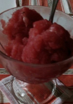 Una foto de Helado de sandía