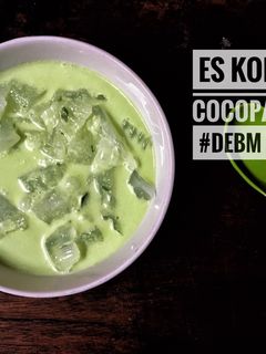 Foto resep Es Kopyor Cocopandan #KETO