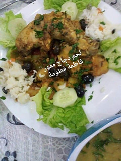 صورة لوصفة لحم دجاج مفور