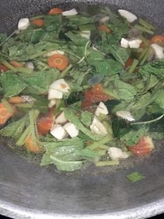 Foto resep Sayur bayam