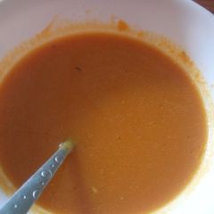 A picture of Butternut soup.