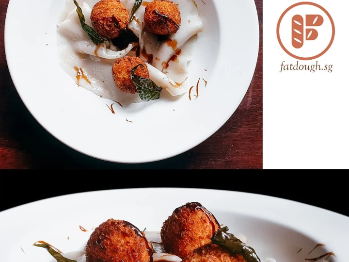 Easy Way Prepare Feast of Seven Fishes IV - A Handkerchief&amp;#39;s Dream To Be Laksa the  Makes Drooling Tasty