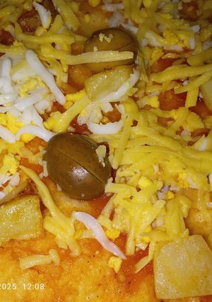 صورة لوصفة بيتزا طاجين