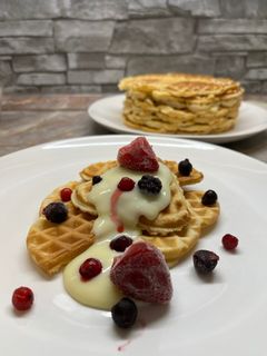 Gofri, waffle recept fotója