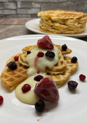 Gofri, waffle recept fotója