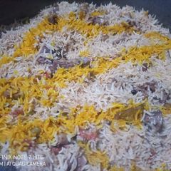 A picture of Mutton pulao.