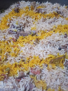 A picture of Mutton pulao.