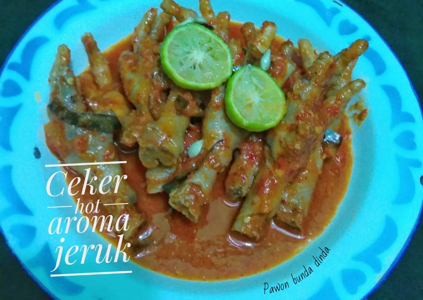 Ceker hot aroma jeruk