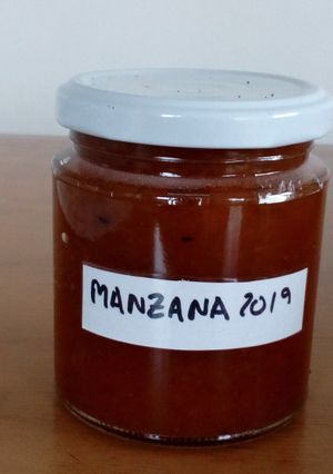 Una foto de Mermelada de manzana