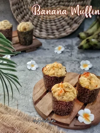 Langkah Mudah untuk Membikin Resep  Banana Muffin (no mixer, yummi dan simpel) yang Lezat, Menggugah Selera