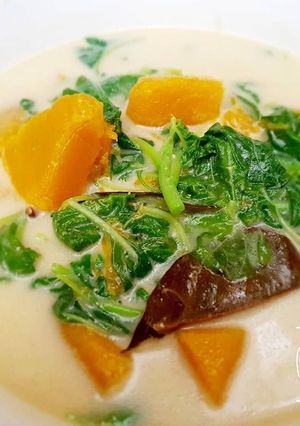 Foto resep Bobor Bayam + Labu Kuning