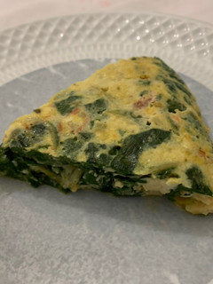 Una foto de Tortilla de acelgas del huerto