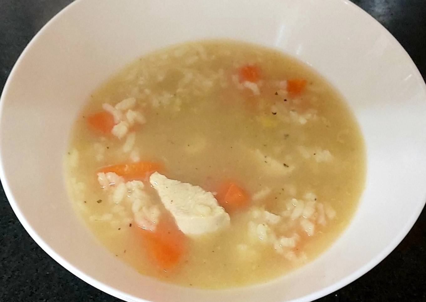 My Chicken and Barley Soup 🥰#Starter#Lunch
