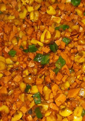 عکسی از دستور مواد ماکارانی