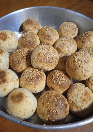Una foto de Pancitos de queso y harina de tapioca