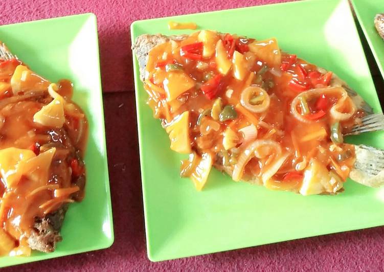 Resep: EnakGurami asam manis  rasanya nagih