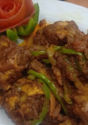 A picture of Turkish chicken tawa.