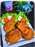 Ayam Goreng Merah Khas Malaysia