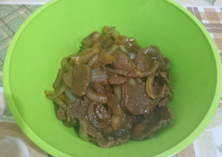 Beef Teriyaki ala Hokben