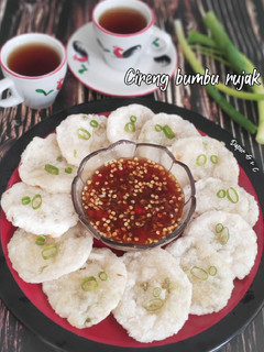 Foto resep Cireng bumbu rujak