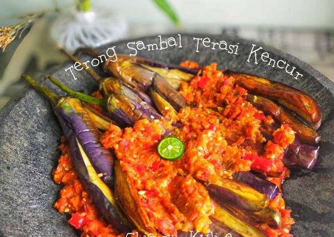 Resep Terong Sambal Terasi Kencur Oleh Chiensyn Kuliner Cookpad