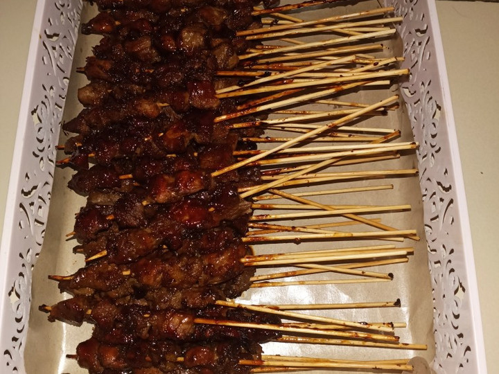 Resep Sate daging sapi Anti Gagal