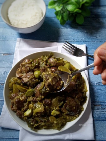 Recipe Ati Ampela Sambal Ijo Pete the Perfect So Delicious