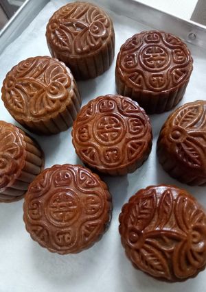 Foto resep Mooncake Classic #PejuangGoldenApron2