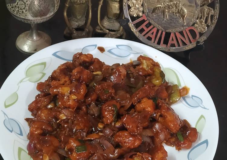 Crispy Cauliflower Manchurian