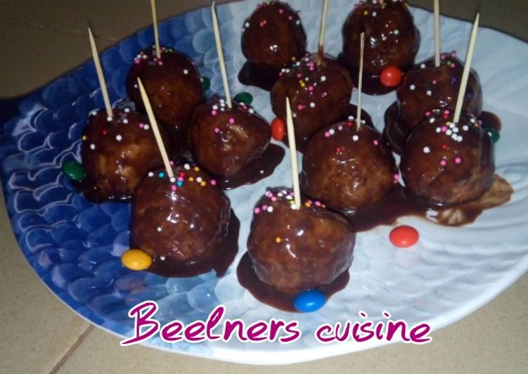 Apple choco balls