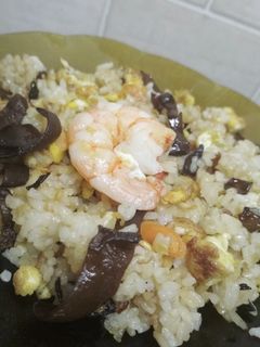 Foto resep Yangchow Fried Rice • Nasi Goreng Putih Chinese Food Simple
