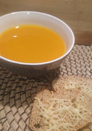 Une photo de Velouté de potiron