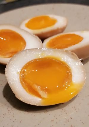 Une photo de Œufs pour ramen ou Ajitsuke Tamago ou Ajitama