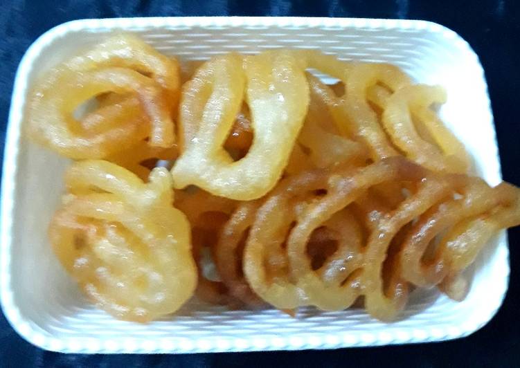 Recipe of Super Quick Homemade Jalebi