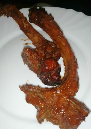 A picture of Grilled pork ribs.