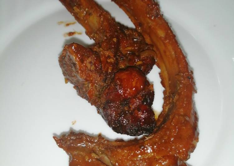 Recipe of Ultimate Grilled pork ribs